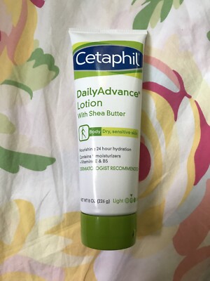 Cetaphil Daily Advance Lotion 8 Oz. OPENED Full