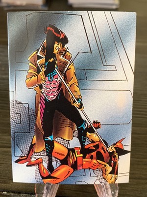 1992 Marvel Wolverine ''From Then 'Til Now'' II #60 Gambit by Comic Images