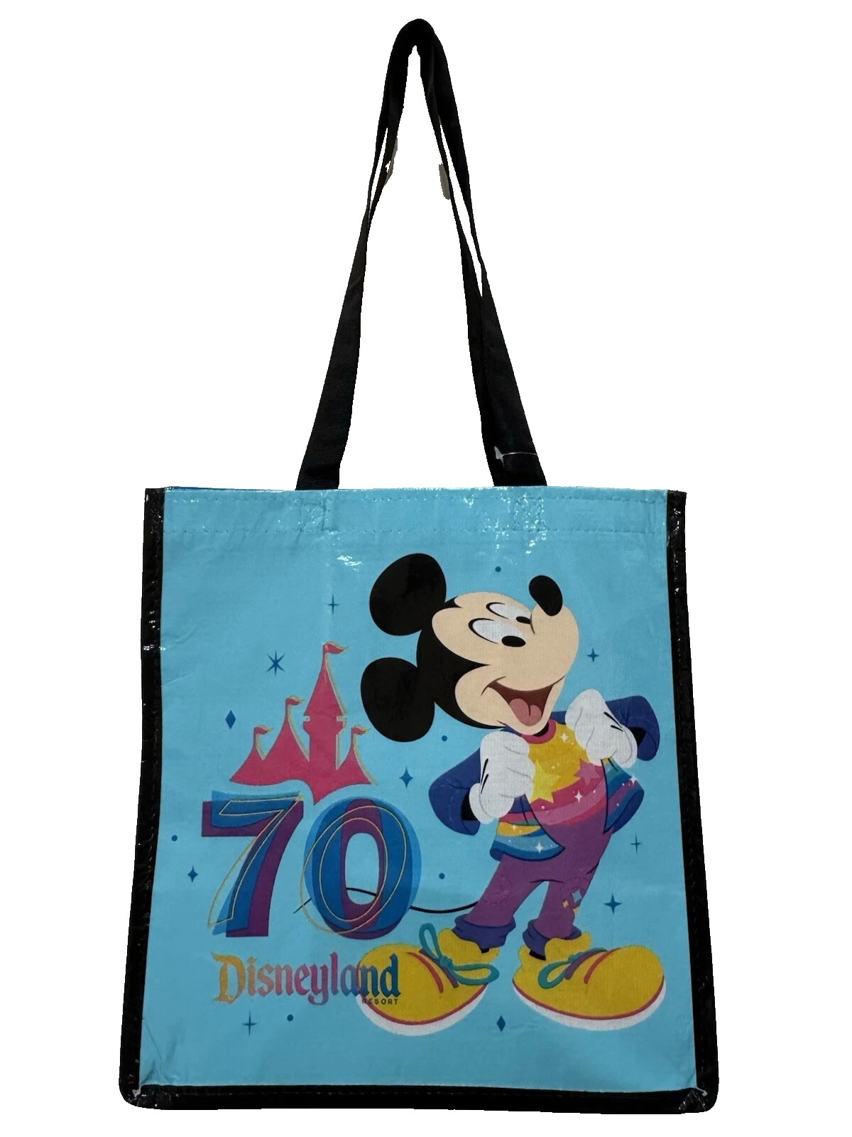 Disneyland 70 周年トートバッグ Disneyland 70th Anniversary Vault Collection Embroidered