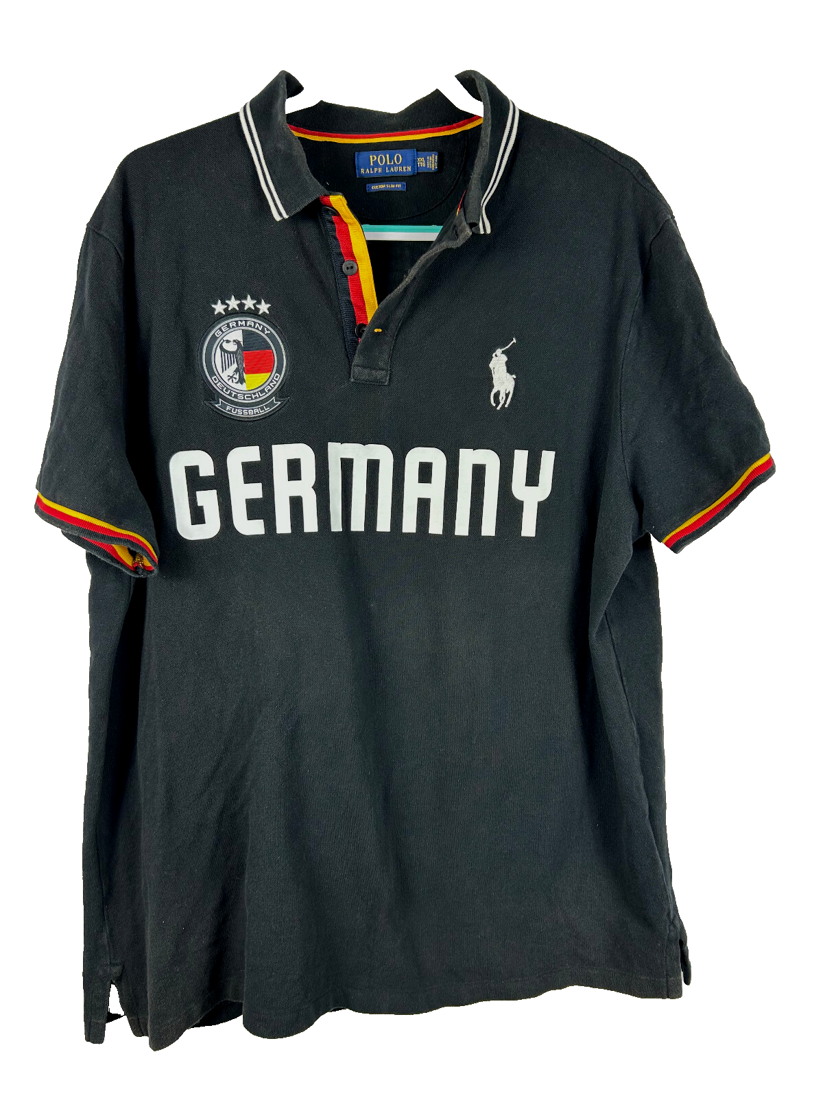 bigpony  ラルフローレン　germany Polo Ralph Lauren RL XXL GERMANY Fussball Big Pony Shirt #3
