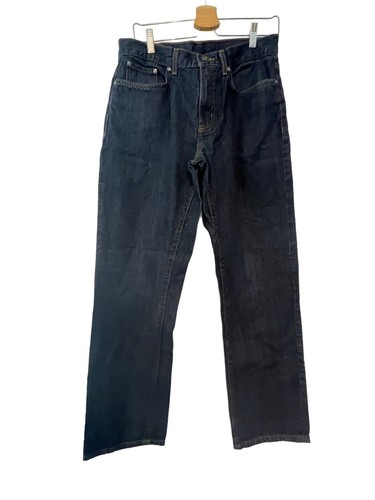 Patagonia Iron Clad Jeans Men Size 32 Blue Denim Straight