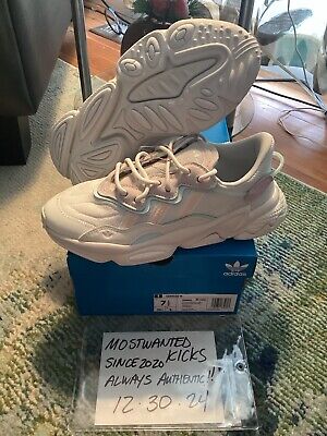 DS 2022 Adidas Ozweego Low Cloud White Bliss Orange Women’s Sz 7.5