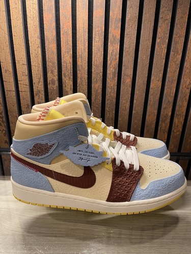 Size 12 - Jordan 1 Mid SE x Maison Chateau Rouge Fearless