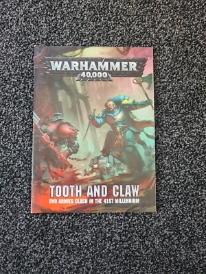 Warhammer 40k Rules FROM TOOTH AND CLAW BOXED SET.