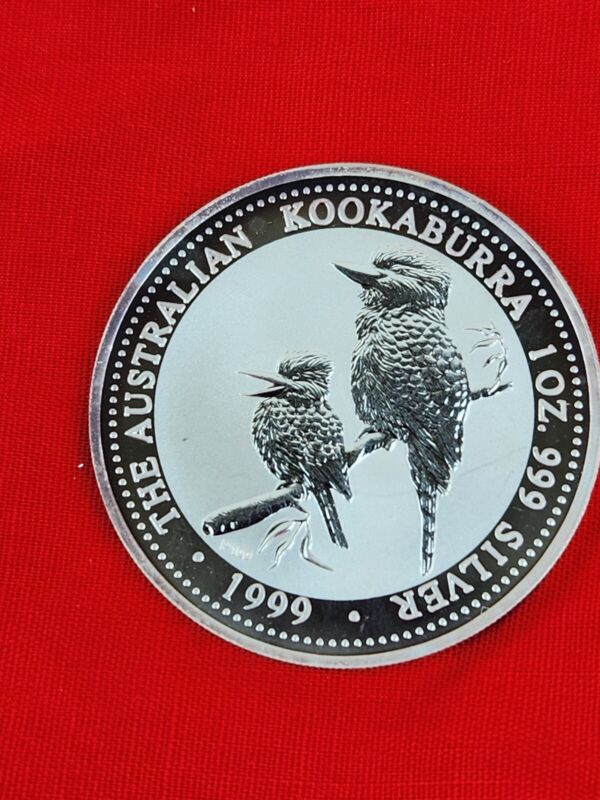 1999 Australia Kookaburra Silver 1 Oz  Littleton Coin Company 