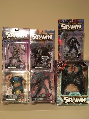 SPAWN スポーンシリーズ18・6種類セット 中古 SPAWN スポーン interlink6 インターリンク6 シリーズ18 6