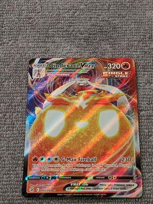 Cinderace VMAX 045/264 - SWSH: Fusion Strike Ultra Rare - Pokemon TCG