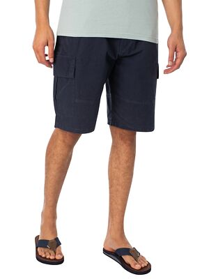 

Мужские шорты карго Barbour Essential Ripstop, синие, Синий, MST0023NY91