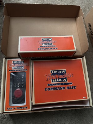 Lionel 6-12969 TrainMaster CAB1 Command Set Remote & Base LN/Box + Power master