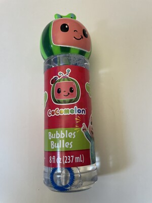 Cocomelon Bubbles 3D Bubble Head 8 oz - No Dyes, Non- toxic