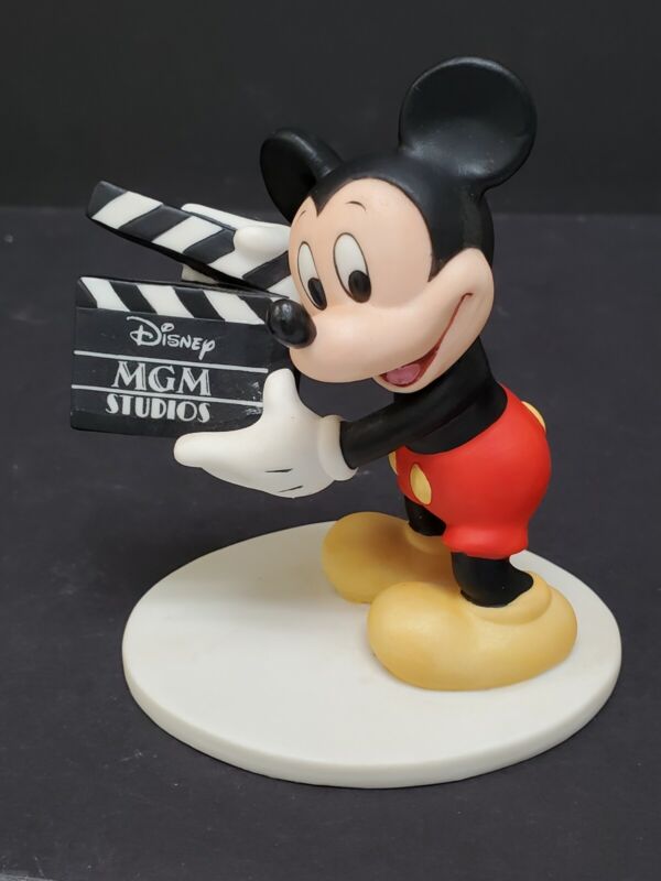 Vintage Disney Japan Ceramic 5"  Mickey Mouse Director Figure