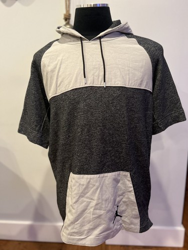 jordan half sleeve hoodie