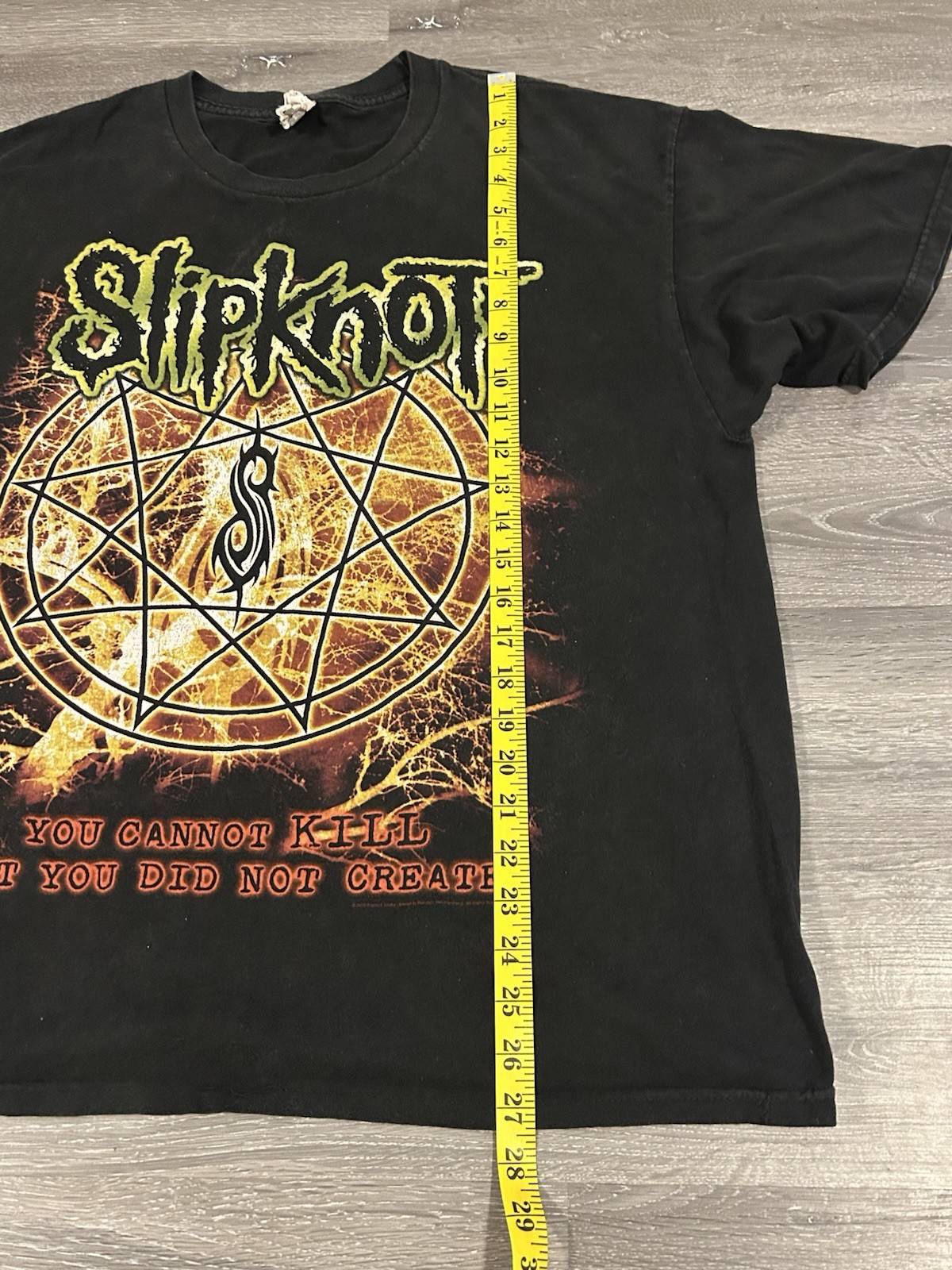 Vintage Slipknot 2013 You Cannot Kill Rock What You Did Not Create Shirt XL