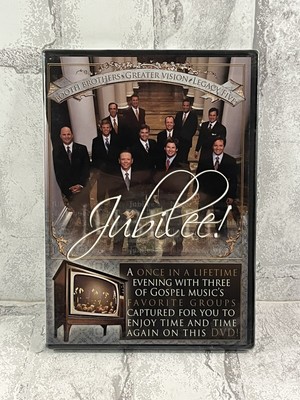 Booth Brothers, Greater Vision and Legacy Five: Jubilee! (DVD, 2009) NEW SEALED