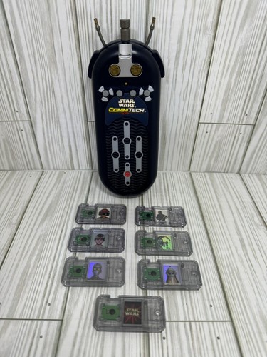 1998 Star Wars Commtech Reader Toy and 7 Chips WORKS | eBay