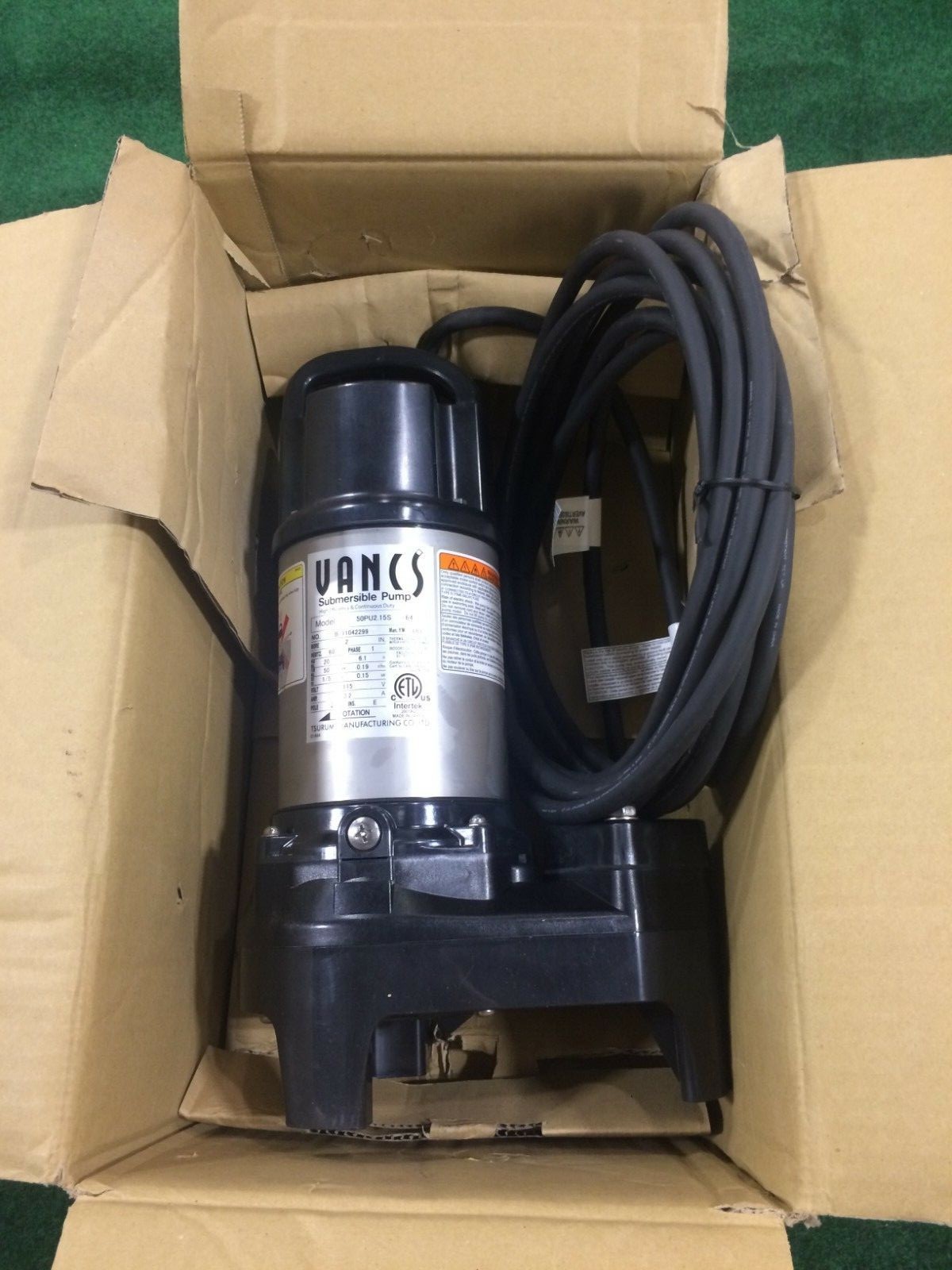 Tsurumi 2PU water features pump