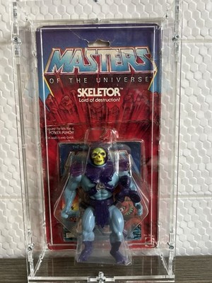 Masters Of The Universe Skeletor 8back Resealed  Unused Moc Original 1981 Motu