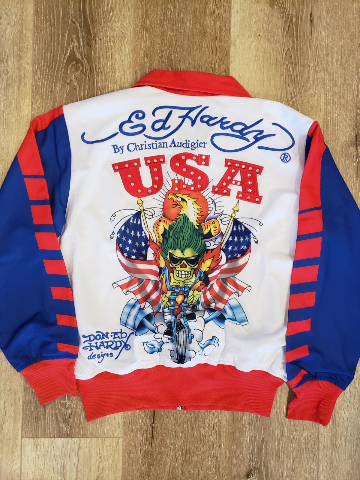 Ed Hardy by Christian Audigier Multi Print Men Vintage Ed Hardy by Christian Audigier Multi Print Men Vintage