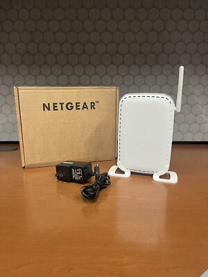 Netgear WGPS606 54 MBPS Wireless Print Server w/ 4 Port Switch NEW SEALED