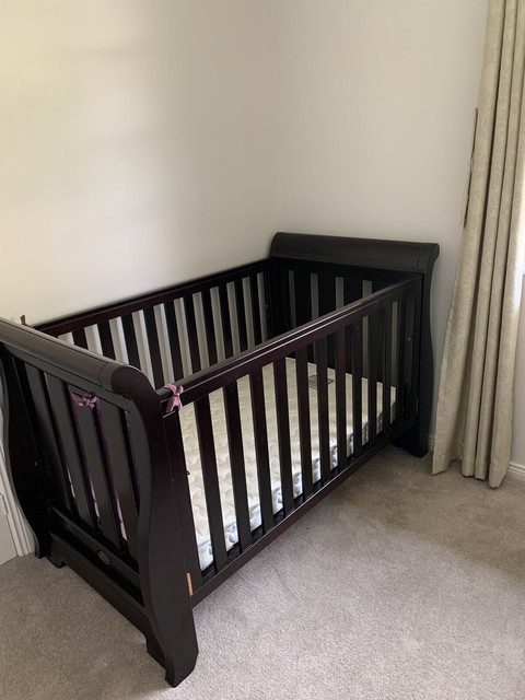 boori country sleigh cot
