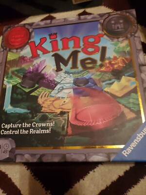 KING ME! CAPTURE THE CROWNS! CONTROL THE REALMS! BRAND NEW! Ravensburger 