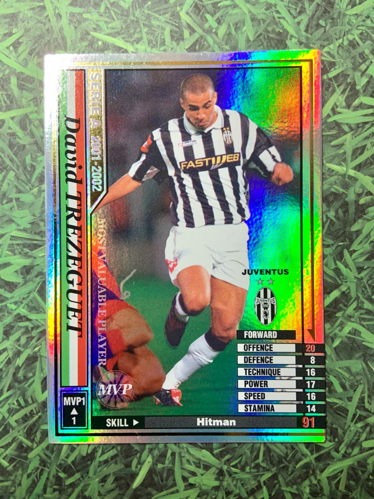 wccf 2001-2002 MVP トレゼゲ wccf 2001-2002 MVP トレゼゲ WCCF