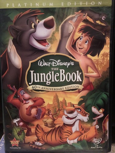The Jungle Book DVD 2007 2-Disc Set 40th Anniversary