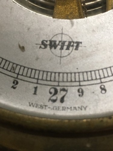 Vintage Swift Barometer: West Germany