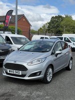 2015 15 FORD FIESTA 1.0 ECO BOOST TITANIUM 5DR FSH SILVER
