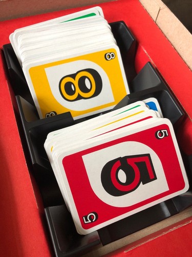 Mattel Deluxe UNO Edition Card Game Vintage 1993 Retro Family Party
