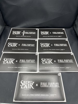 MTG Final Fantasy Secret Lair FOIL+NONFOIL+PROMO COMPLETE