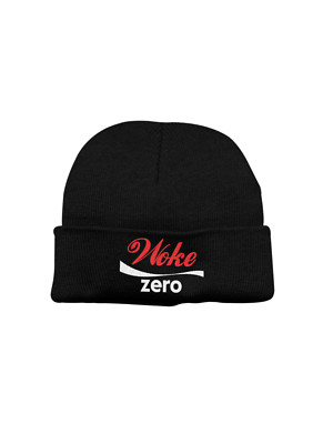 Lustiger Anti Woke Zero Coka Gola Parodie Funny No left Wintermütze Beanie