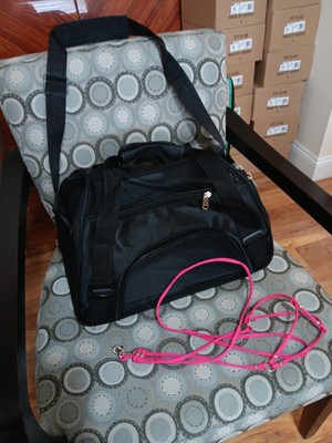 Breathable Cat Dog Puppy Pet Approved Travel Carrier Bag US Shipping  and Leach