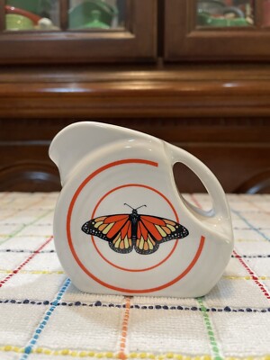 Fiesta Monarch Butterfly Mini Disk Pitcher FTCCO Exclusive 2024 Pristine