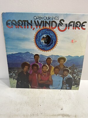 Earth, Wind And Fire Open Our Eyes Vinyl Album Lp