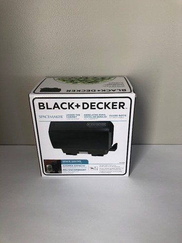 BLACK+DECKER CO100B SpaceMaker Under The Cabinet Multi-Purpose Can Opener, Black