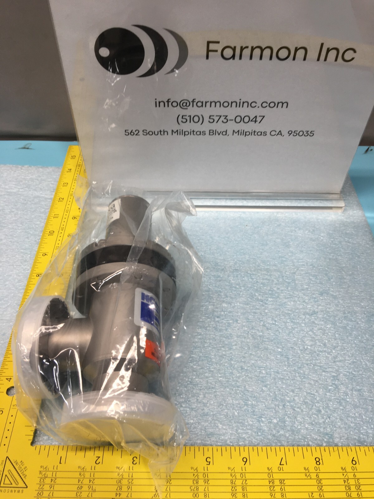 NOR-CAL CSVP-1502-CF Angle Isolation Valve, 155029