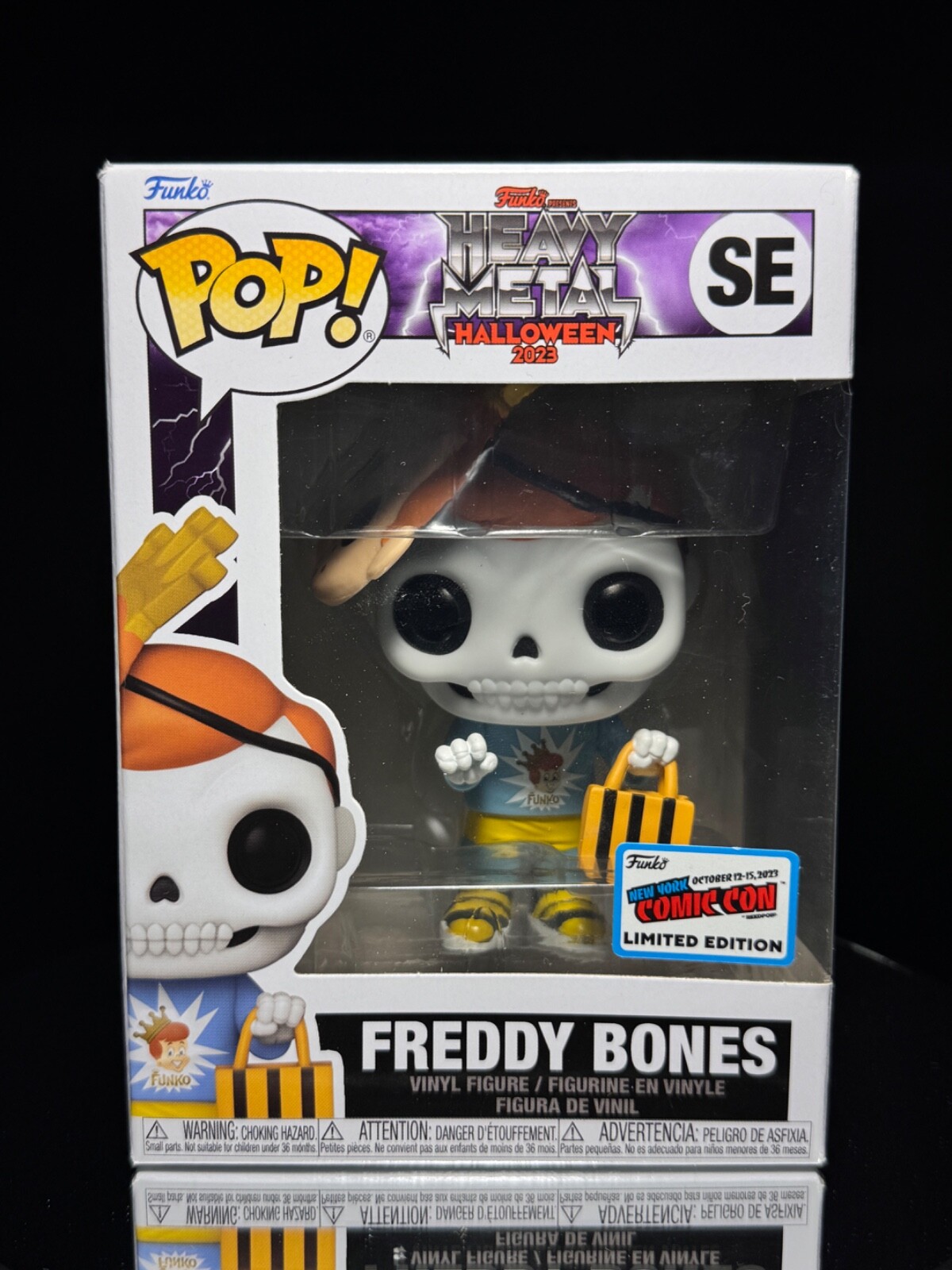 Funko Pop! Vinyl: Freddy Bones SE - Halloween 2023 NYCC w