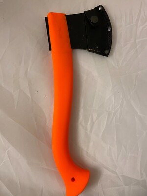 Mora Outdoor Camp. 4.37'' Carbon Steel Axe Head Orange Molded Synthetic Handle