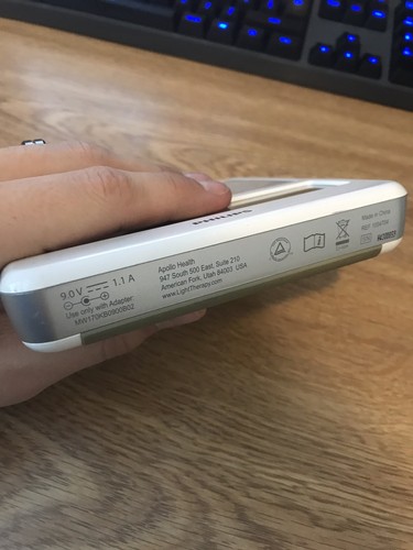 PHILIPS goLITE Blu Blue HF3332 (SAD) Energy Light Therapy ONLY NO CHARGER