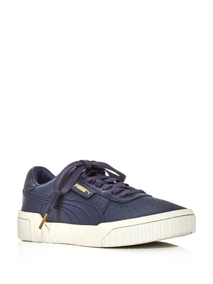 

Спортивные кроссовки PUMA Womens Navy Comfort Logo Cali с круглым носком на платформе, 36973403