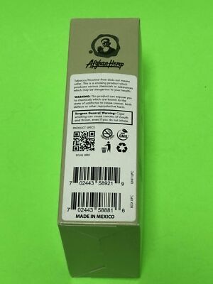 FREE GIFT🎁Afghan Hemp Original 50 High Quality Hemp Woods Organic Rolling Paper