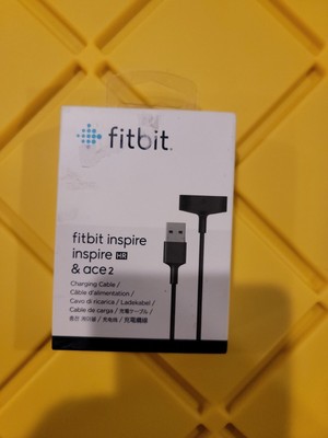Fitbit Charging Cable for Fitbit Inspire/Inspire HR and Ace 2 - Black (FB169RCC)