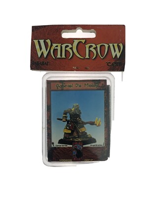 Corvus Belli WarCrow 28mm Fantasy Metal Miniatures Gabriel De Molay