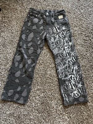 Revenge Distressed City Morgue Denim Jeans 