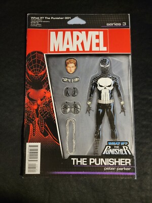 What If? Peter Parker Became The Punisher #1 Action Figure Variant Marvel Comics