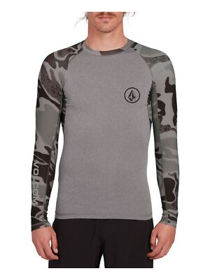 

VOLCOM Мужская серая футболка с логотипом, Серый, A9312000