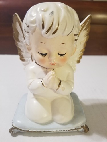 Vintage Lefton Trade Mark Exclusives Japan Angel Praying