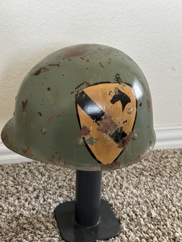 M1 Helmet Liner 1st Calvary Division Vietnam era