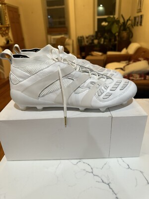 Adidas Predator DB Accelerator FG/AG Triple White Limited Edition Beckham US 13